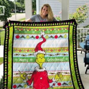 Grinch Quilt Blanket 01427  Quilt